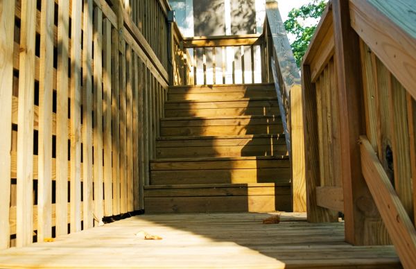 Deck Steps Replacement in Brentwood