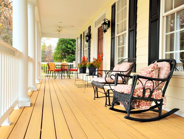 Wooden Veranda Construction in Brentwood