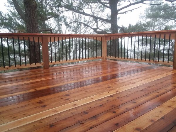 Cedar Deck Repair in Brentwood